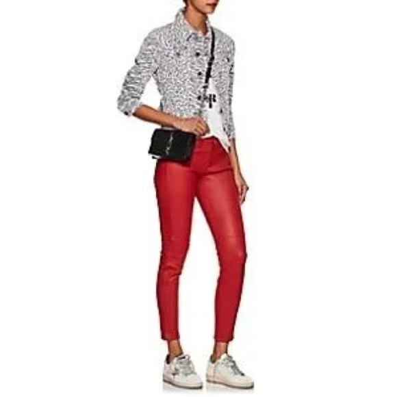 Current/Elliott Leopard Tiger Black Gray White Jean Jacket Size 0 - Picture 3 of 10